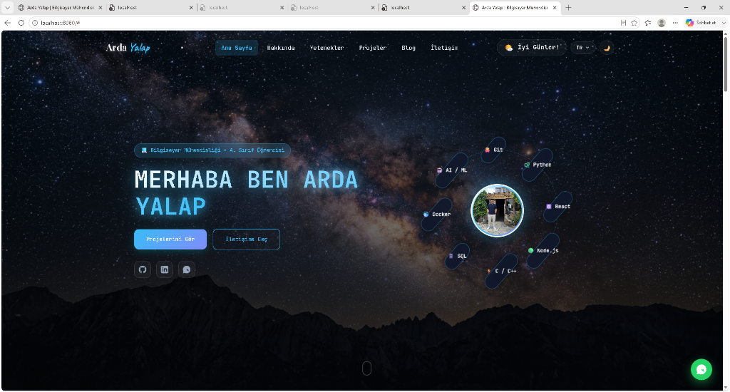 Portföy Web Sitesi Görseli
